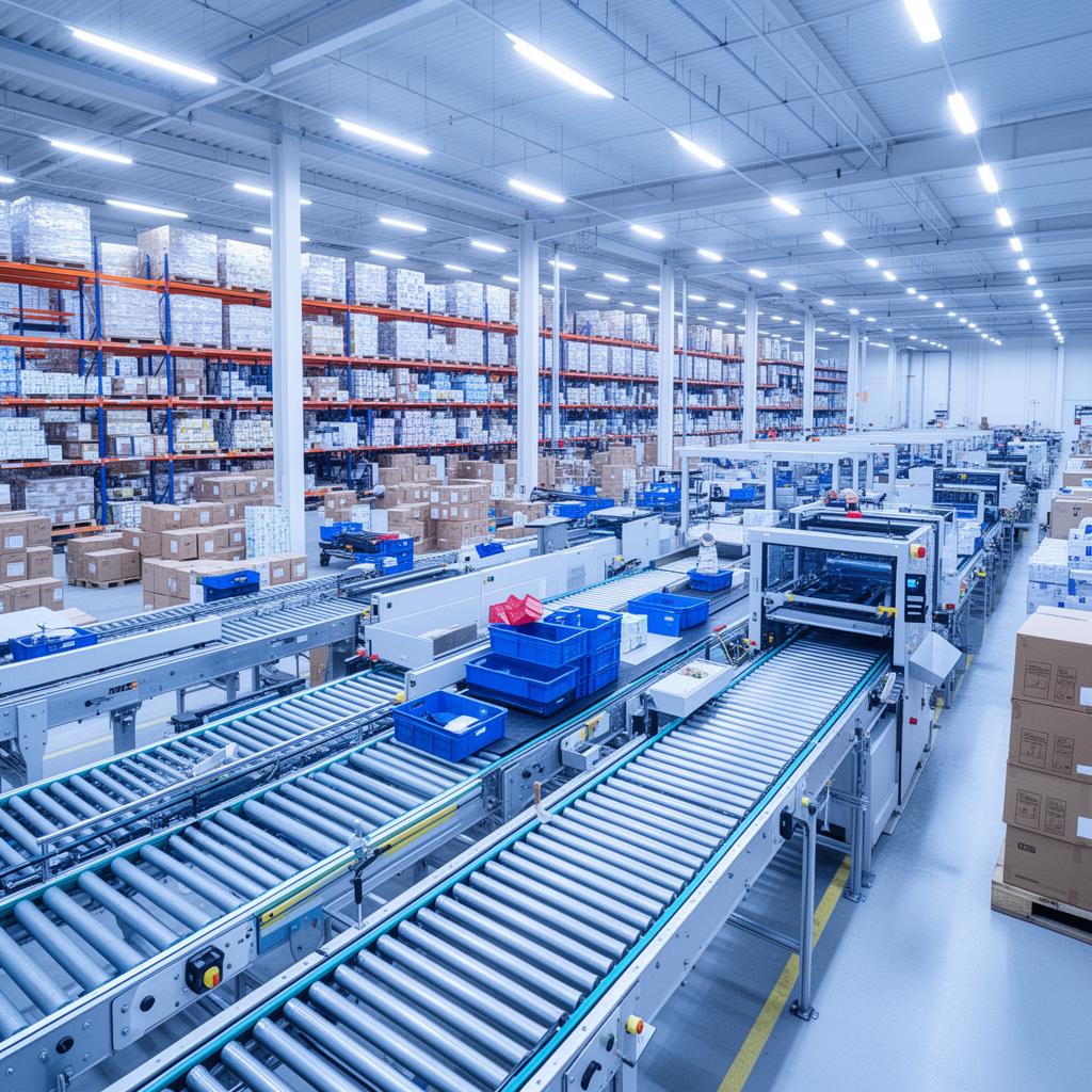 Modern fulfillment warehouse